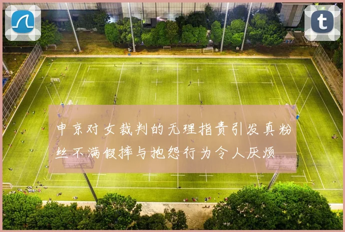 申京对女裁判的无理指责引发真粉丝不满假摔与抱怨行为令人厌烦